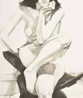 Phillip Pearlstein Female Nude Etching, Signed Edition - Sold for $875 on 02-18-2021 (Lot 683).jpg